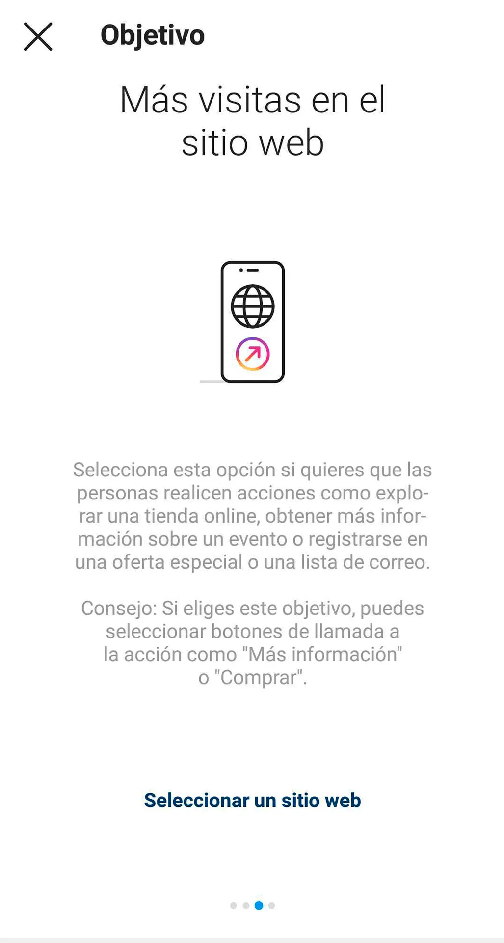 Promo para stories Instagram - visitas web