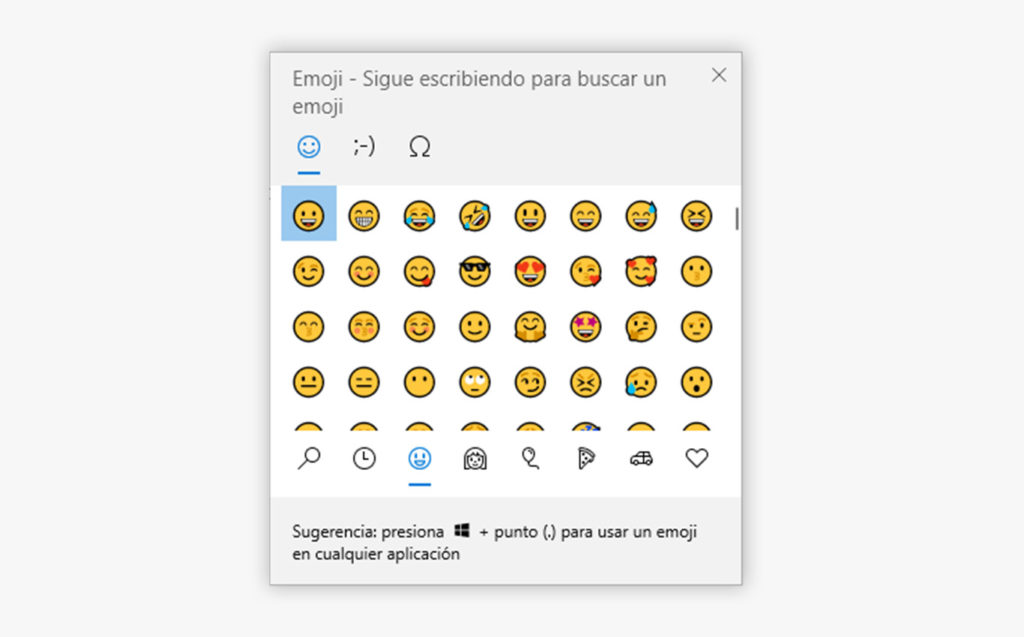 Cómo activar rápidamente el teclado Emoji en tu pc